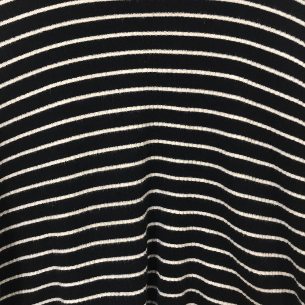 TOPSHOP - STRIPE RIB FUNNEL TOP - Picture 3 of 5